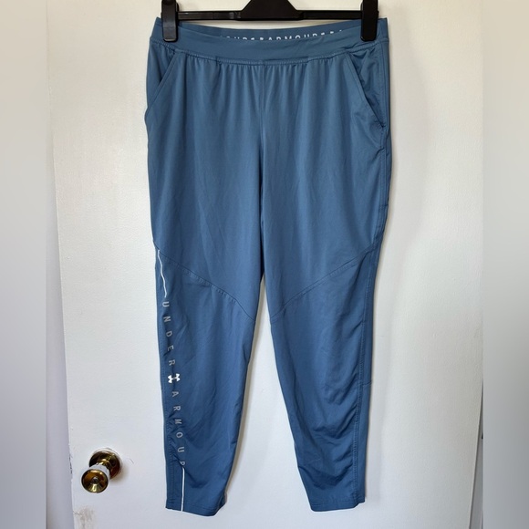🎉4/30$🎉 Under Armour Blue Women’s Joggers Pants Size Large - Picture 1 of 4